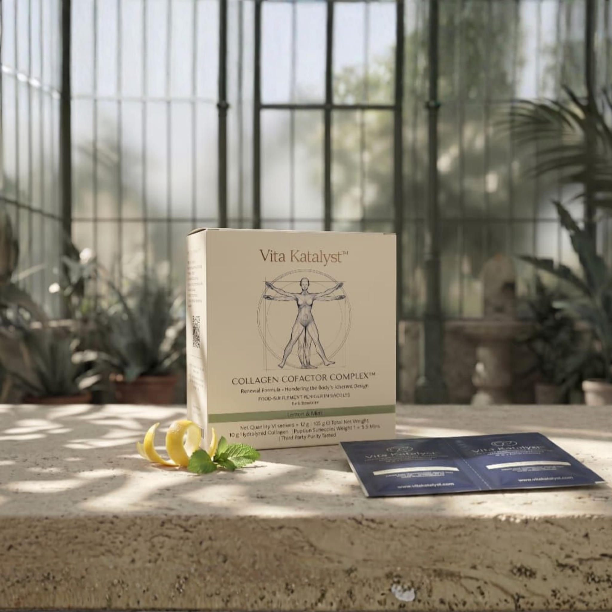 Collagen Cofactor Complex™| Natural Lemon & Mint Infusion